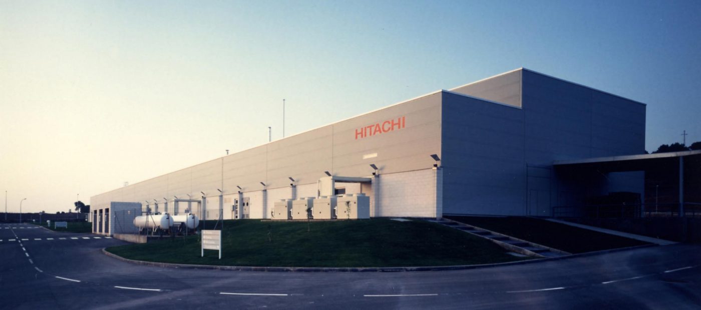 Завод холодильников Hitachi в Японии