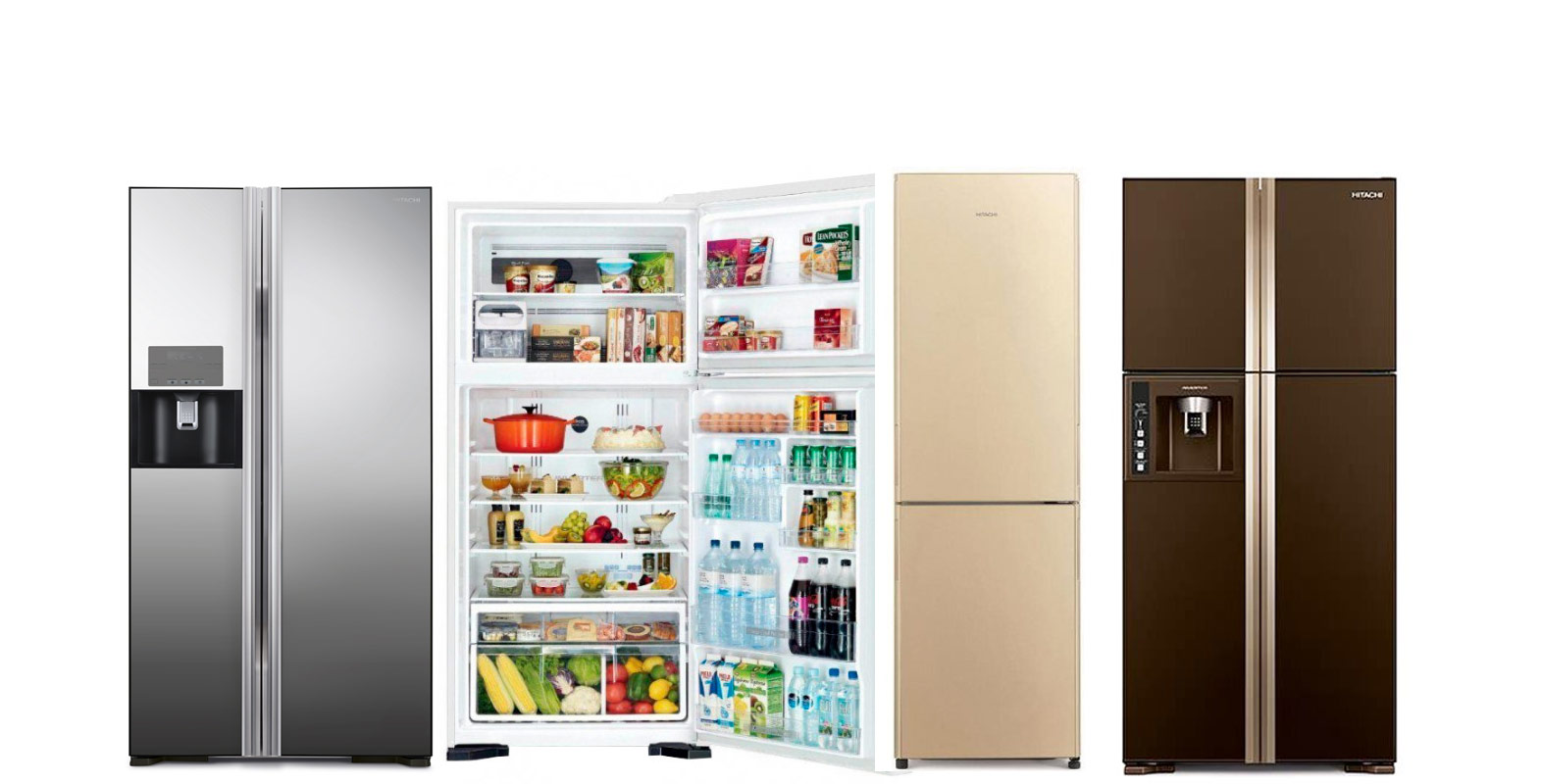 Виды холодильников Hitachi