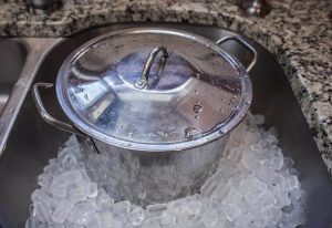 Охлаждение льда с помощью льда